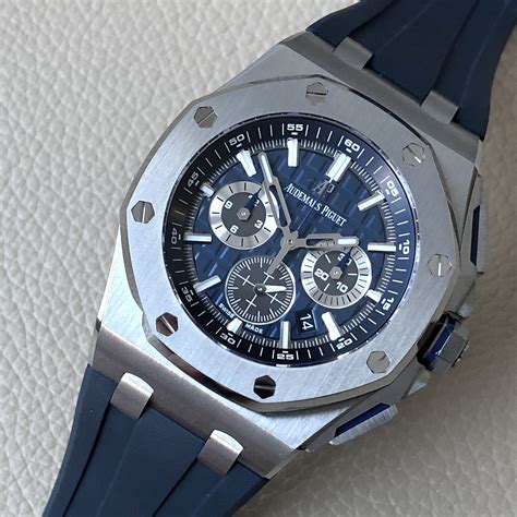 audemars piguet royal oak offshore blue dial|audemars piguet royal oak selfwinding.